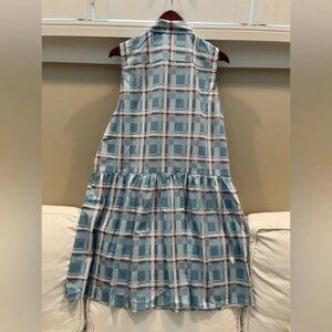 Westport Trellis Sleeveless Hayes Shirt Dress by TUCKERNUCK